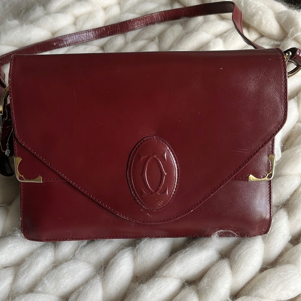 Authentic CARTIER vintage bag